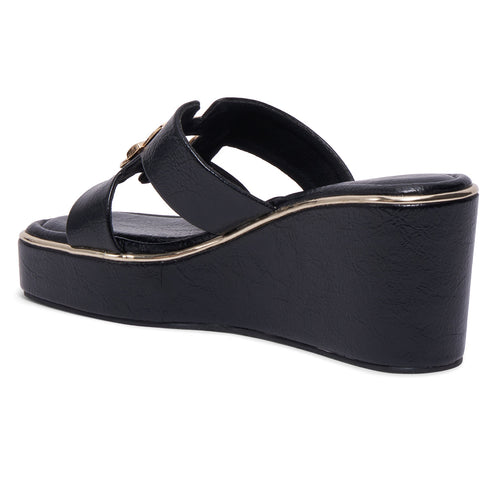 Beatrix Buckle Wedges